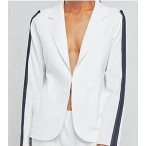 Sundays Women’s Collared Blazer – Bone – Size S – EUC (Chest 34″, Length 24″)